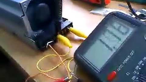 Temperature controlled fan on DELL PowerEdge 2850