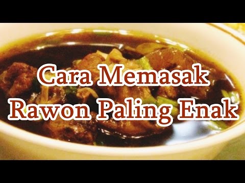 Cara Memasak Rawon Paling Enak