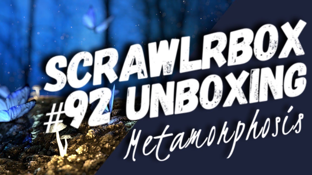 SCRAWLRBOX 92 APRIL 2023 || UNBOXING AND PLAY