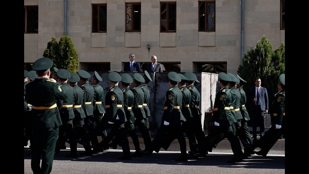 Հանդիսավոր արարողություն՝ Սահմանապահ զորքերի օրվա առիթով