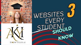 3 websites every student should know