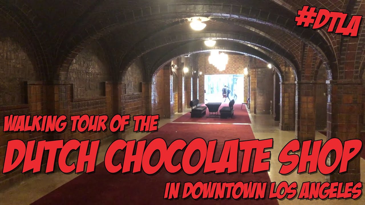 Dutch Chocolate Shop Tour - Downtown Los Angeles