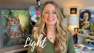 Catching The Light: A Soft Pastel Class Using PanPastel screenshot 5