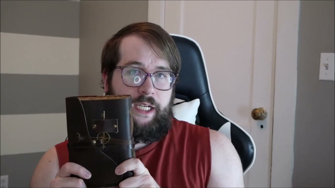 Wanderings Antique Handmade Leather Bound Journal with Old Fashioned Deckle Edge Paper