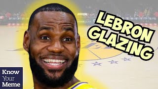 The LeBron James Glazing Trend Has Sprouted 