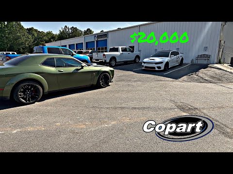 I FOUND A STOLEN WIDEBODY HELLCAT CHARGER AT COPART