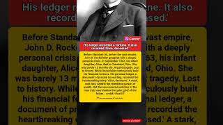 His ledger recorded a fortune. It also recorded 'Alice, deceased.' #starstories #celebrity #history