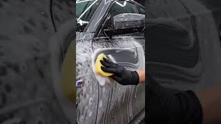 Snow Foam on a Nardo Gray BMW… So Satisfying to Watch! #asmr #cardetailing #carcleaning