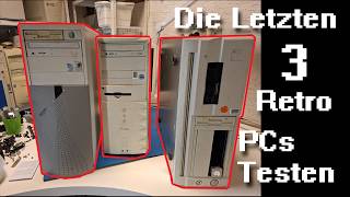 Die letzten 3 Retro PCs Testen (Aus meiner großen Hardwarelieferung)