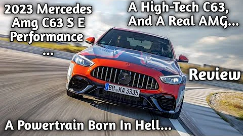 2023 Mercedes-AMG C63 S E Performance Ride Review: 670 HP, Just 4 Cylinders!
