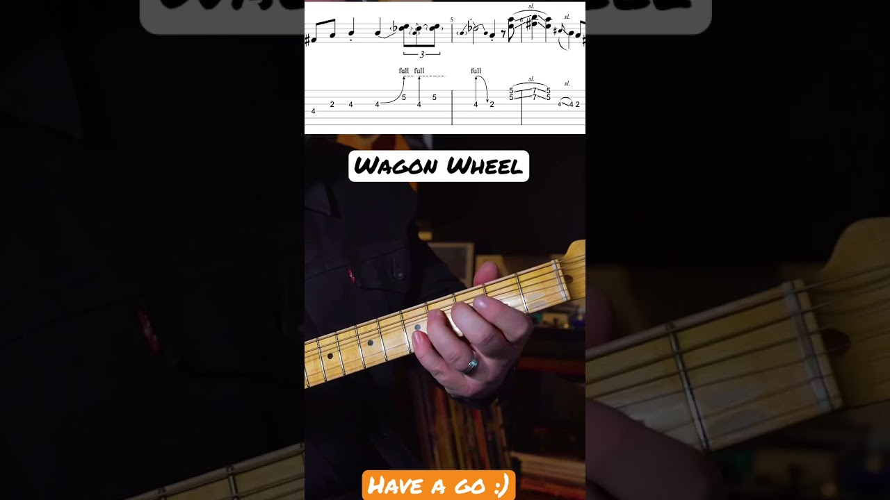 Wagon Wheel - Guitar Solo - Darius Rucker