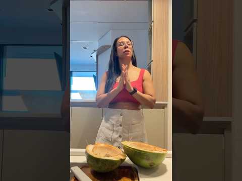 Num fui pra Malásia mas trouxe ela pra mim 😌🍦 #recipe #humor #react