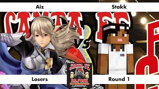 Aiz (Corrin) vs. Stakk (Steve) - Santa Fe Fight Club #12 LR1- (OFFSTREAM) screenshot 2
