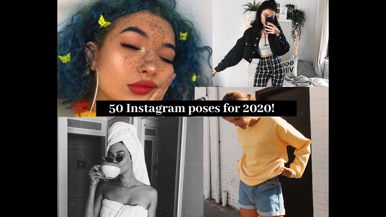 5O INSTAGRAM POSES FOR 2020! (+photo ideas)
