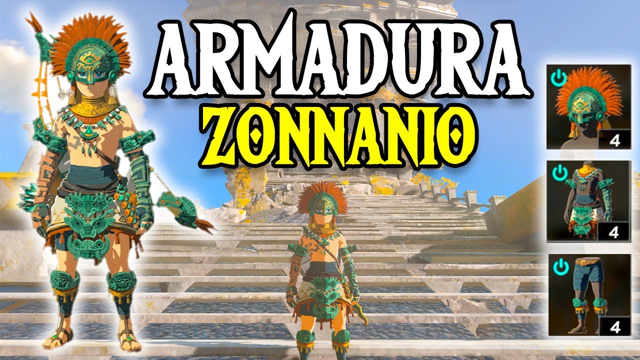 ✨¡Cómo Conseguir la ARMADURA DE ZONNANIO en Zelda Tears of the Kingdom!
