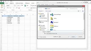 Excel- exportar datos XML