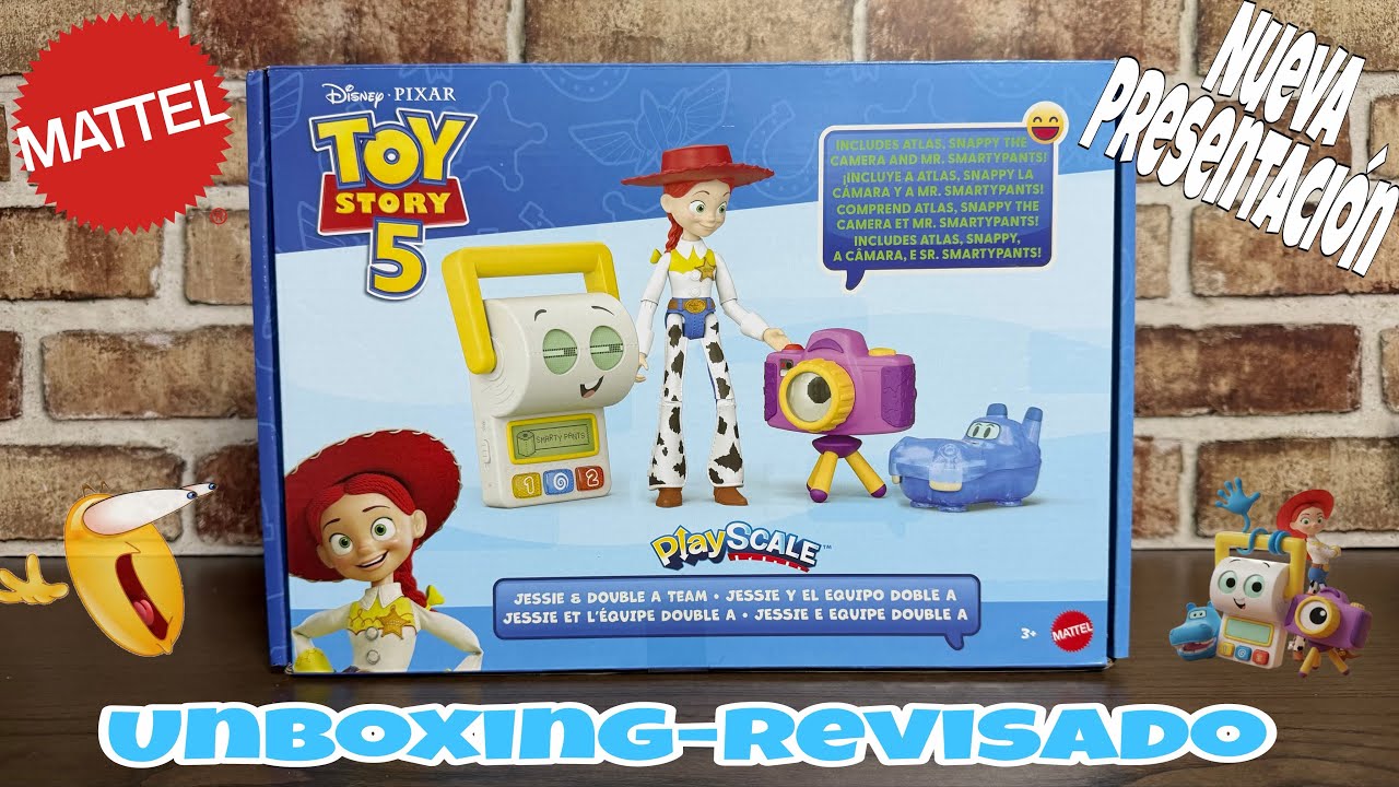 New Toy Story 5 Pack “Jessie and the Double A Team” UNBOXING AND 