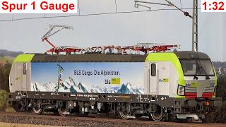 Unboxing-Vorschau: Probefahrt Spur1-Vectron Baureihe 193 KM1 Modellbau 1:32 - BLS Cargo Re 475 402