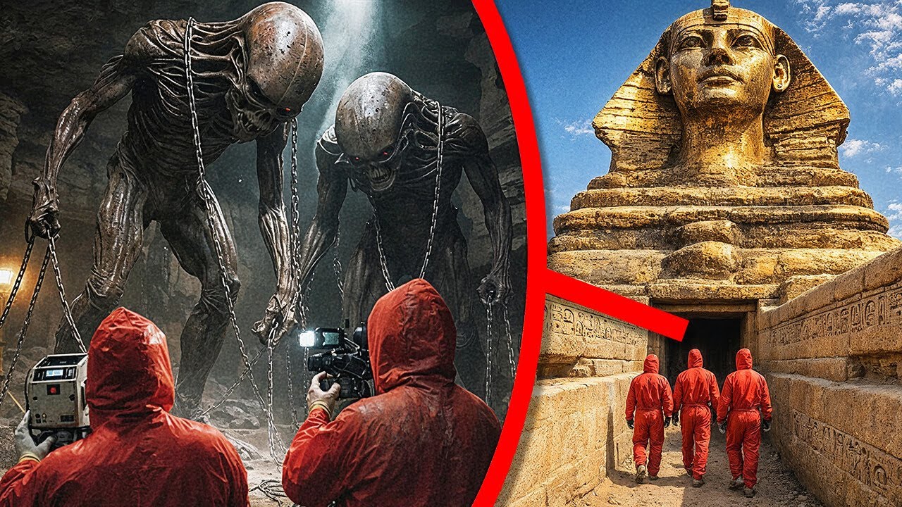 BREAKING: Archaeologists Open Secret Chamber in Egypt’s Second Sphinx — Non Human DNA Inside!
