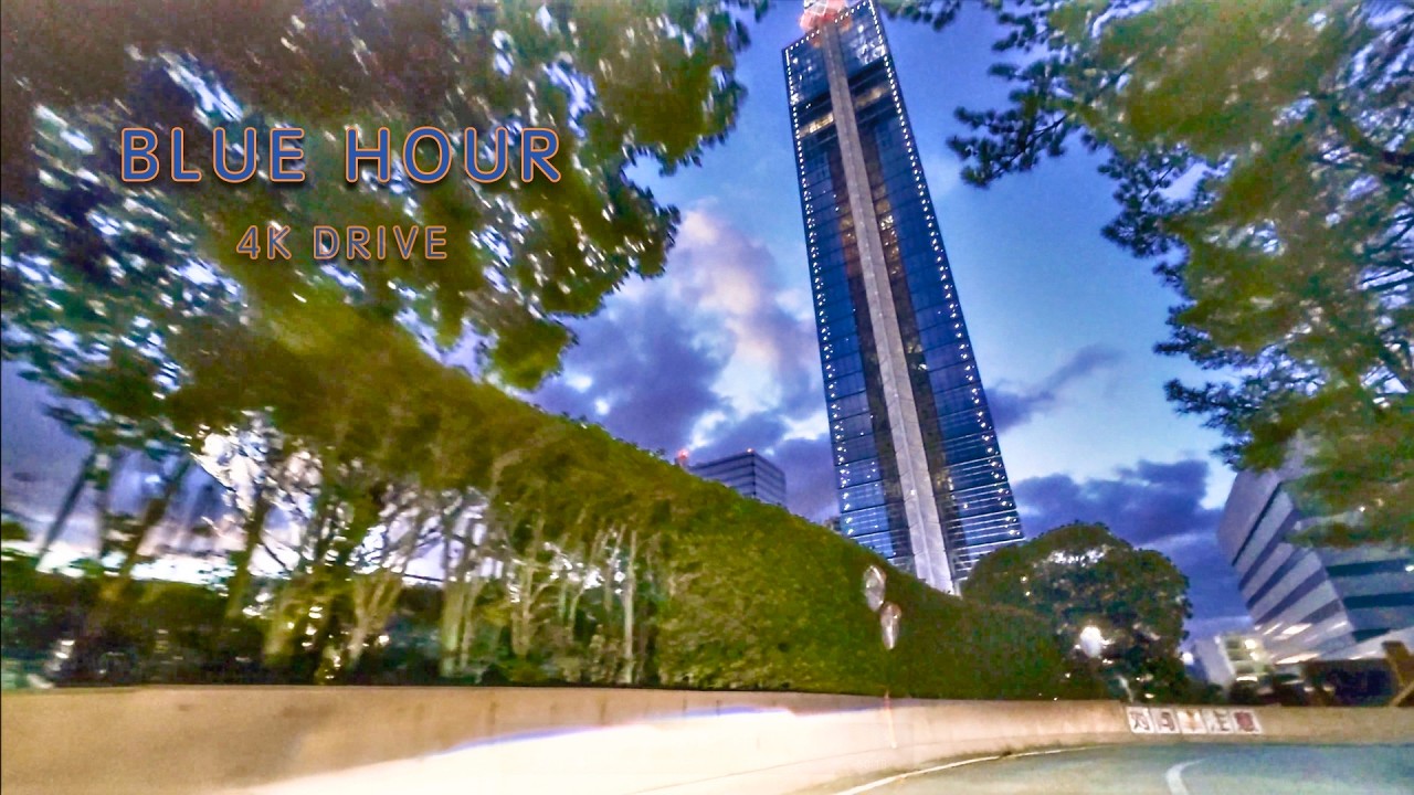 [4K]Japan Morning Drive: Chasing the Sunrise from City to Mountains | Fukuoka Tower to Narufuchi Dam