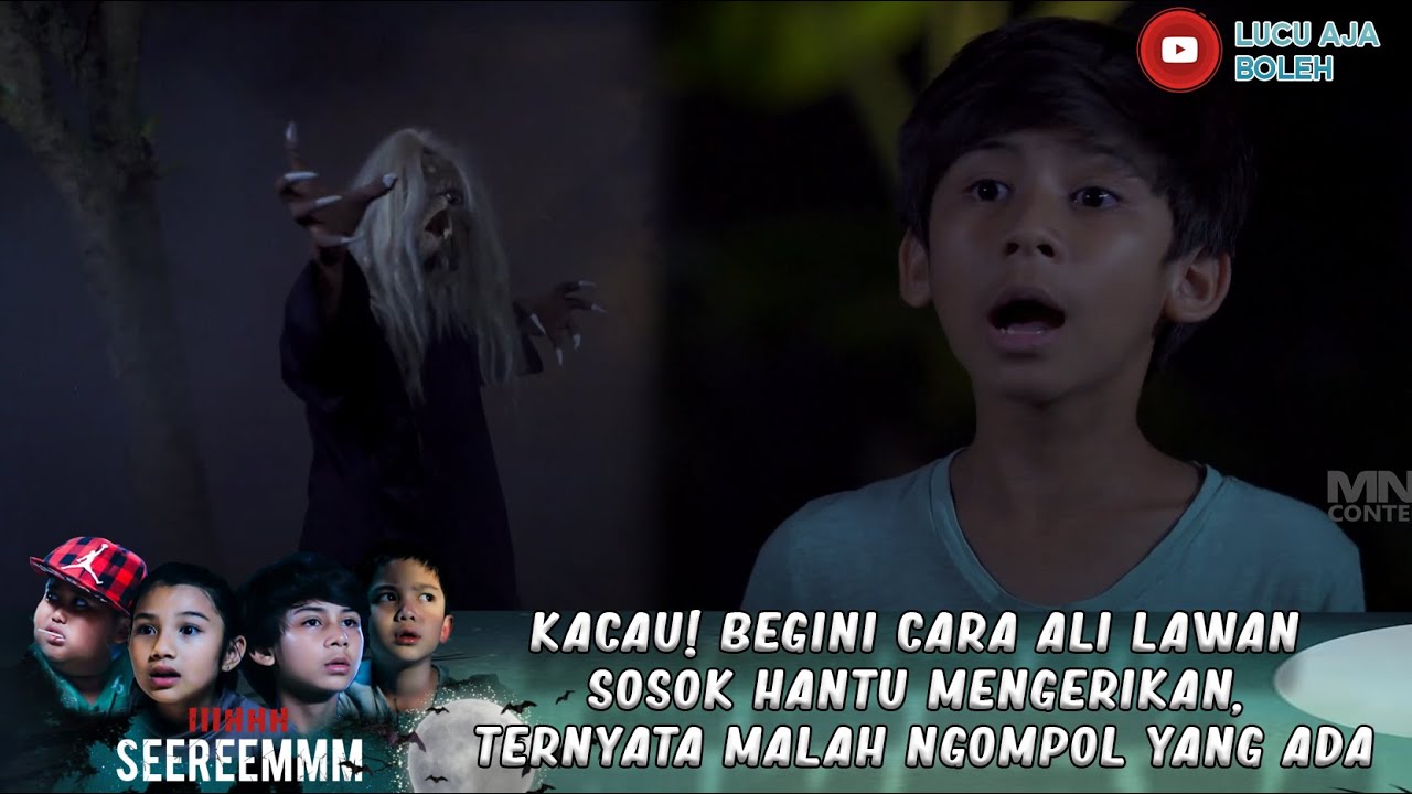 KACAU! BEGINI CARA ALI LAWAN SOSOK HANTU MENGERIKAN, TERNYATA MALAH NGOMPOL YANG ADA - IH SEREM
