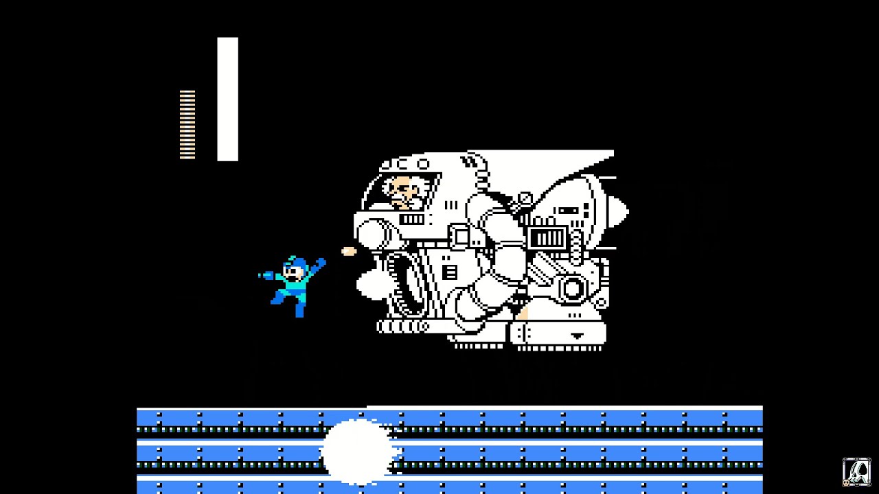 Mega Man 4 (NES) Wily Machine 4 - No damage tutorial