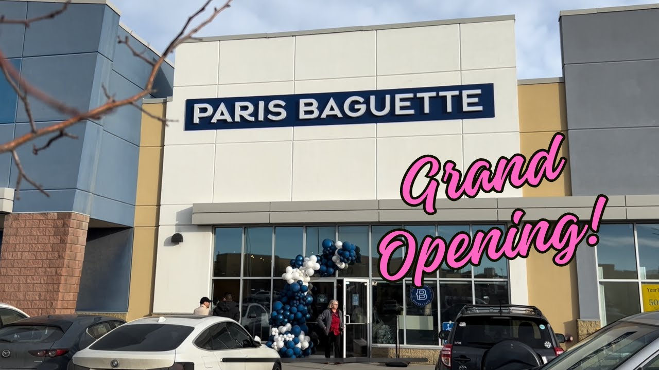 Paris Baguette Calgary Korean Premium Bakery YouTube