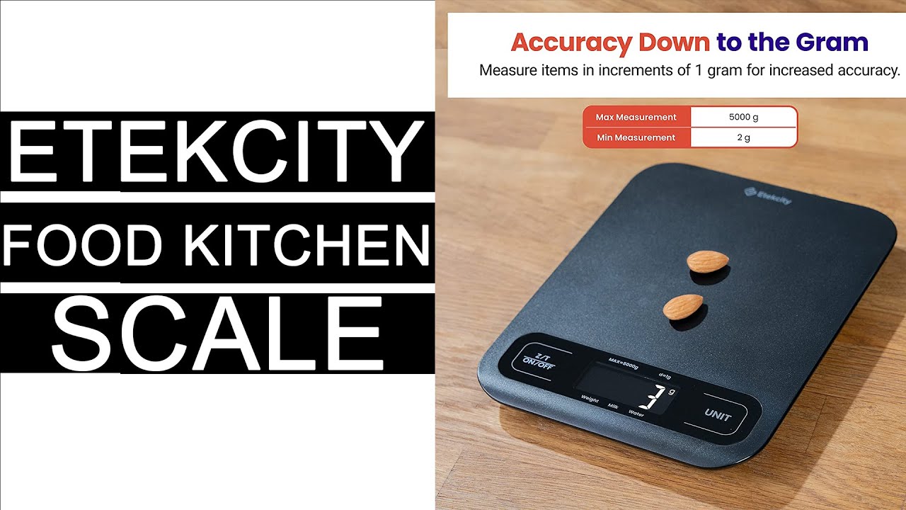 Etekcity Food Kitchen Scale Review: Digital Grams and Ounces for Weight Loss, Baking, Cooking