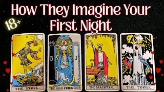 🌹🌜How They IMAGINE Your FIRST NIGHT Together | PICK-A-CARD 