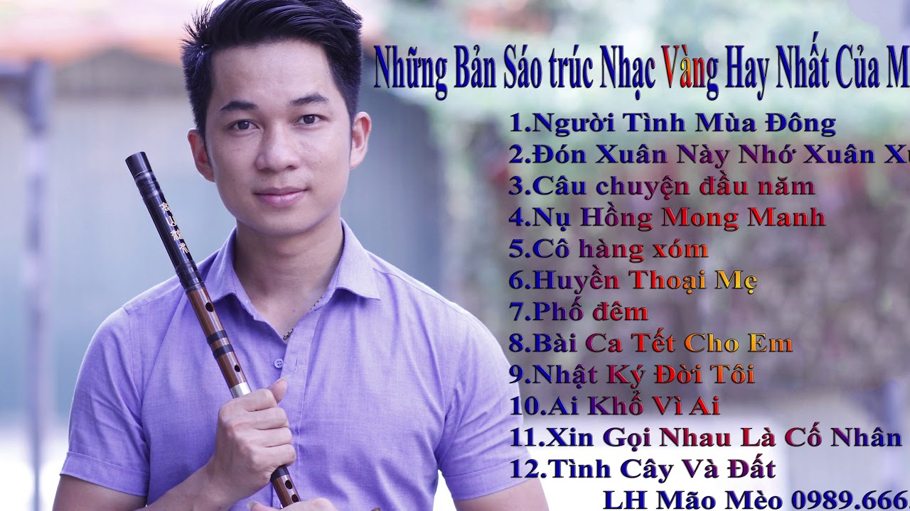 Những Bản Sáo Trúc Nhạc Vàng Hay Nhất Mão Mèo 2020 - youtube