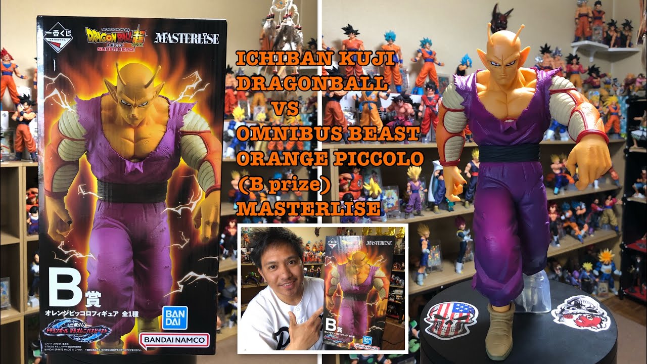 Unboxing ORANGE PICCOLO ICHIBAN KUJI DRAGONBALL VS OMNIBUS BEAST (B prize) MASTERLISE