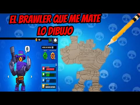 RETO BRAWL STARS: DIBUJO AL BRAWLER QUE ME MATE - YouTube