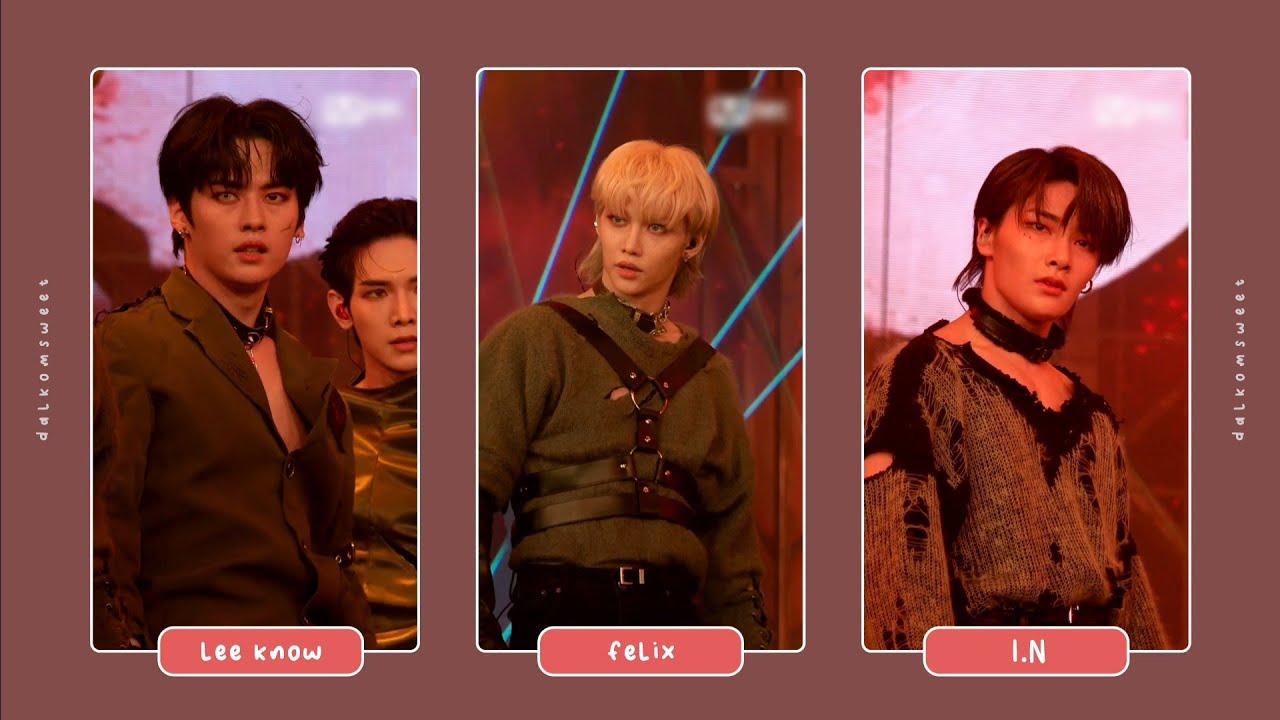 [Kingdom] Fancam Lee Know, Felix, I.N - Wolf