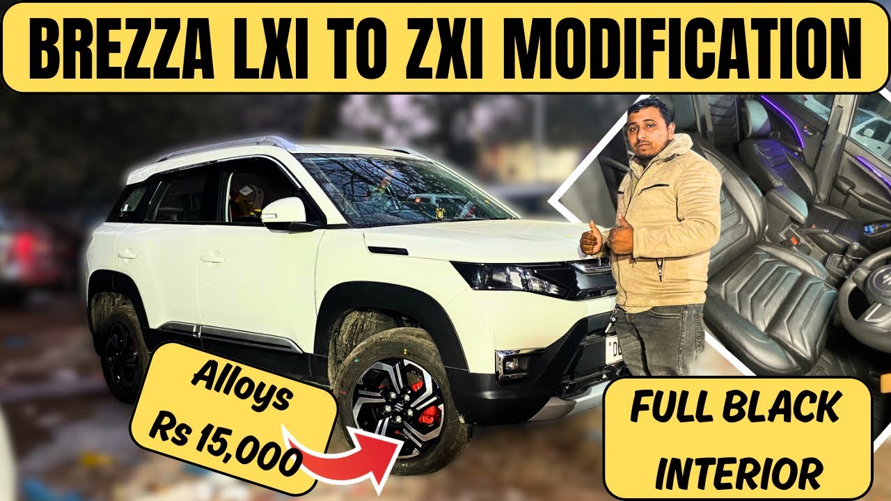 Best Brezza Lxi Cng Modification With Price | 