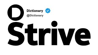 Strive Synonyms | Similar Words 