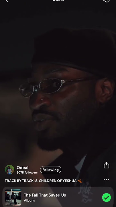 Odeal explains his eighth track, Children Of Yeshua off of The Fall That Saved Us #odeal