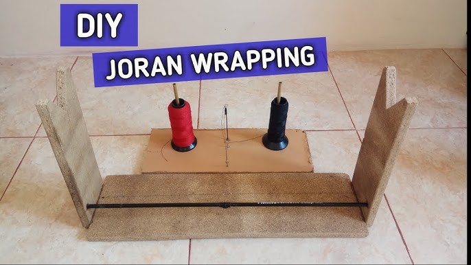 DIY FISHING rod wrapper 
