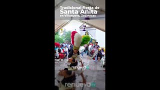Tradicional fiesta de SANTA ANITA en Villanueva #Zacatecas #shorts #tradicionesmexicanas