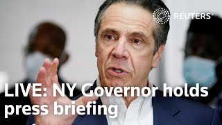 LIVE: New York Governor Cuomo makes an announcement at COVID update