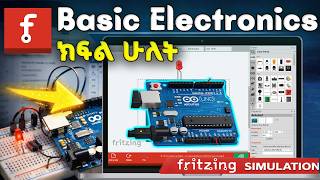 Fritzing for Beginners in Amharic - Sensor Modules and Circuit Simulation screenshot 5