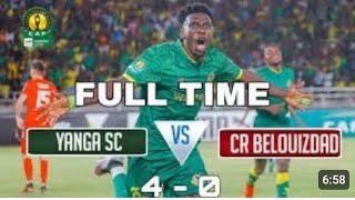 MAGOLI YOTE 4-0| HIGHLIGHTS YANGA  4 Vs CR BELOUZDAD 0 Nazareth upete