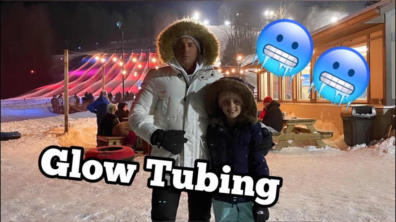 Glow Tubing at Night