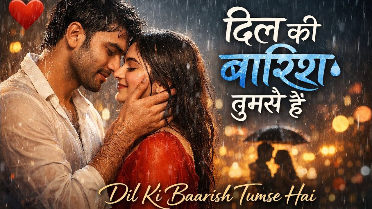 Dil Ki Baarish Tumse Hai (Full Song) ❤️ | Romantic Hindi Love Song | Male Version | Monsoon Special