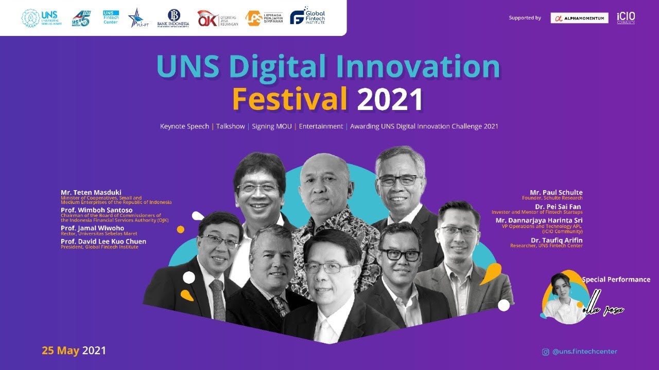 UNS Digital Innovation Festival 2021 YouTube