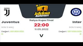 Juventus Inter İddaa Tahminleri 11 Mayıs 2022