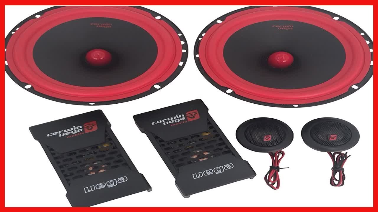 Great product -  CERWIN VEGA 6.5" 400 Watts Max/100Watts RMS Power Handling 2-Way Component Speaker