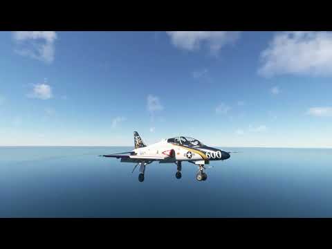 T-45 Goshawk Carrier Landing FS2020