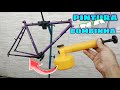 COMO PINTAR BICICLETA com BOMBA de MATAR MOSQUITO / DICAS para uma BOA PINTURA