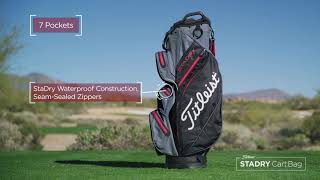 titleist cart 15 stadry cart bag