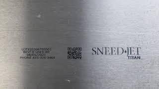 SNEED JET Titan Inkjet Printer Marking Stainless Steel